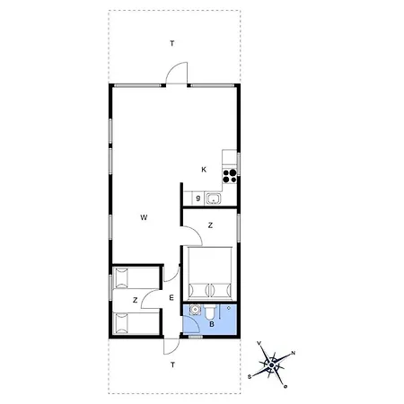 Hébergement de vacances 0428-romo-dyssebjergvej-14 Molby